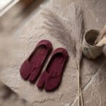 Chaussettes japonaises invisibles — style japandi